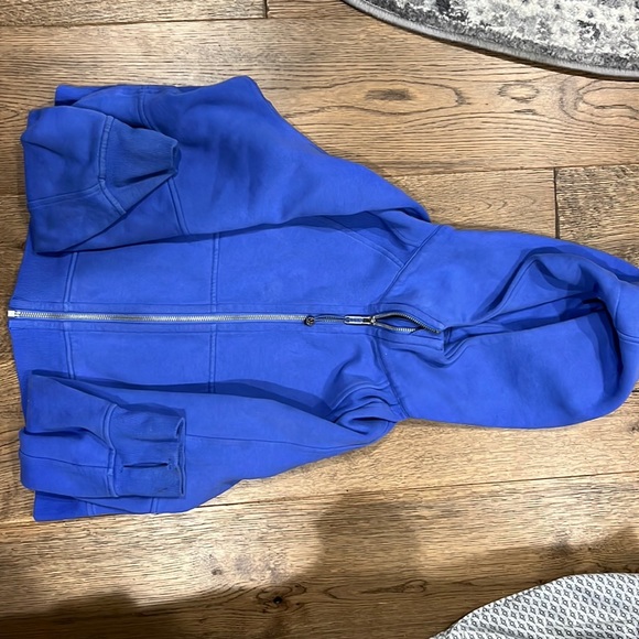 lululemon athletica Jackets & Blazers - Blue Lululemon scuba